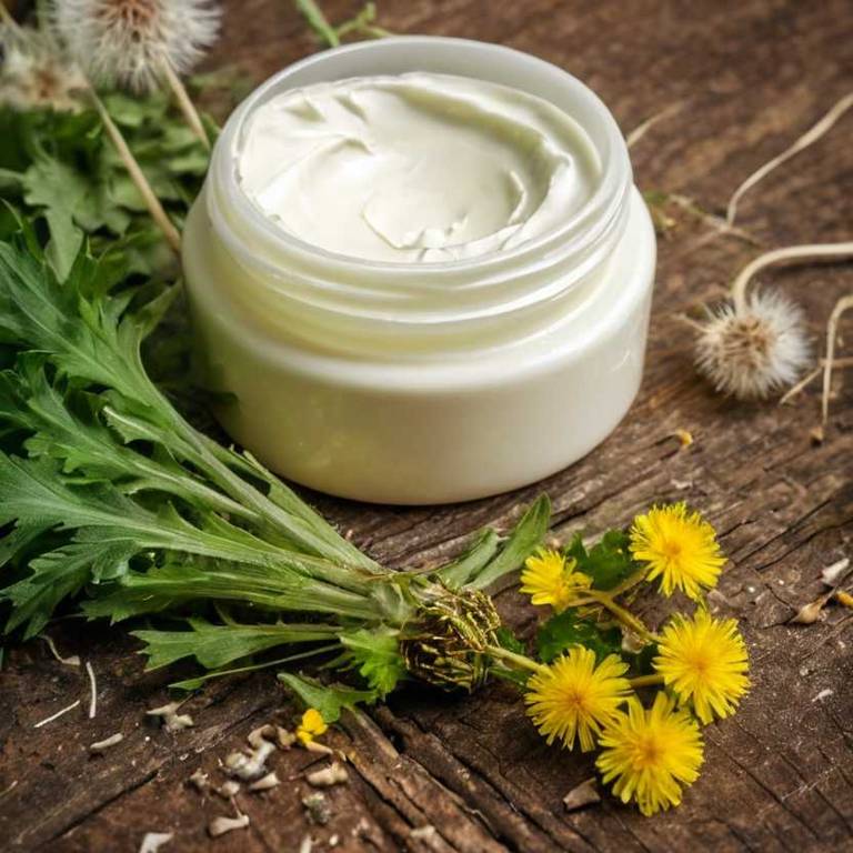 herbal creams for chills Taraxacum officinale