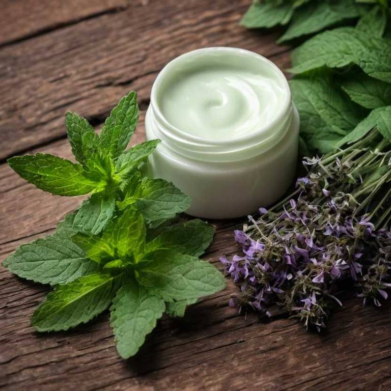 herbal creams for cold-sore Mentha x piperita