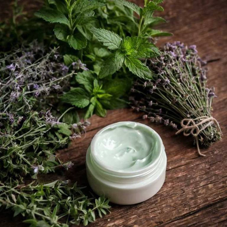 herbal creams for dark-circles Mentha x piperita