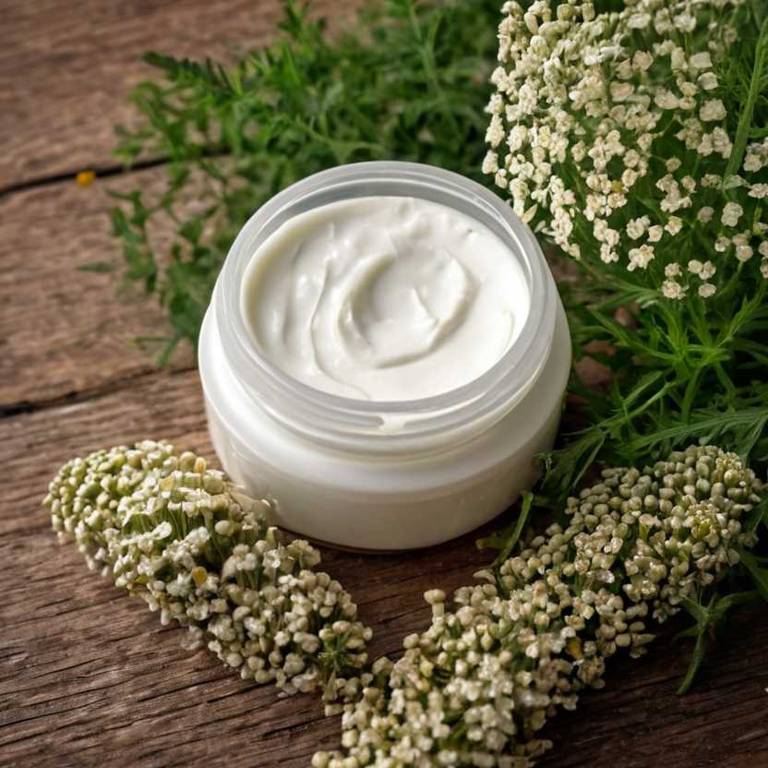 herbal creams for dental-plaque Achillea millefolium