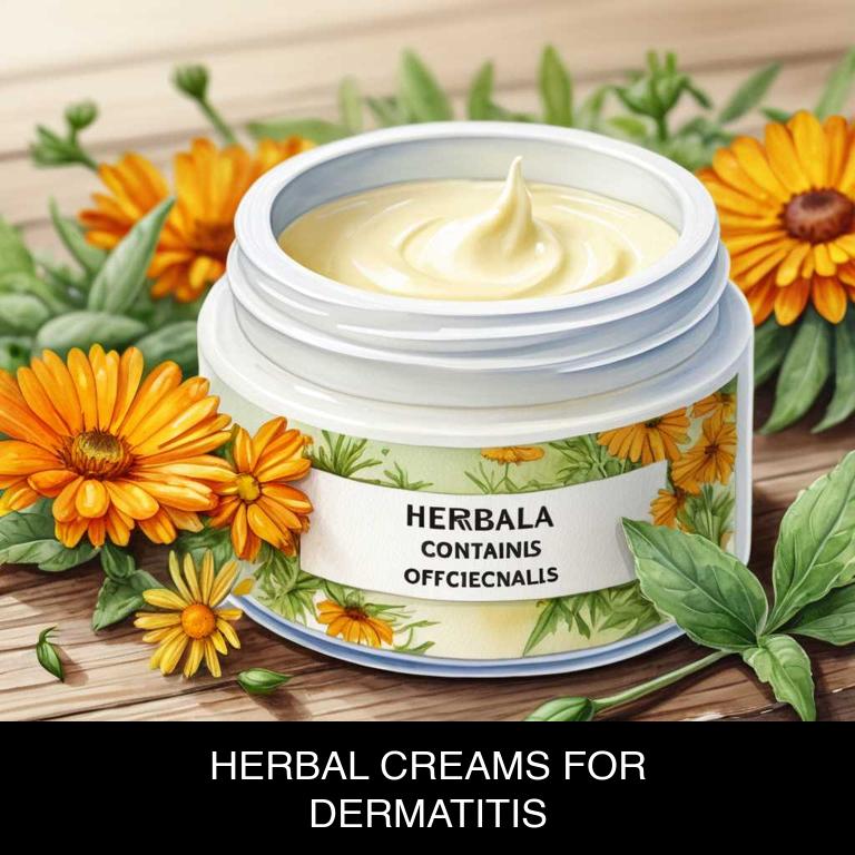 herbal creams for dermatitis overview