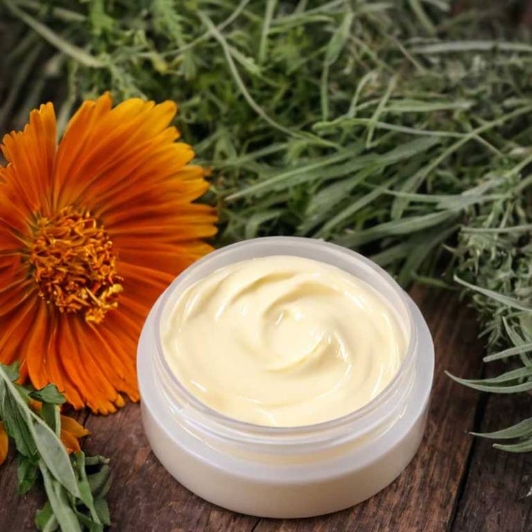 herbal creams for difficulty-swallowing Calendula officinalis