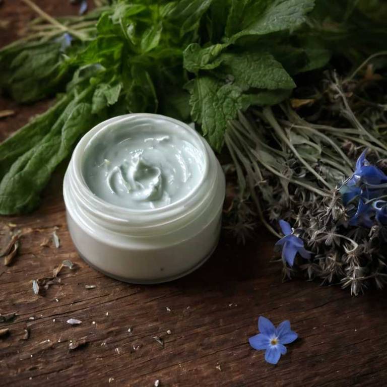 herbal creams for dry-eyes Borago officinalis