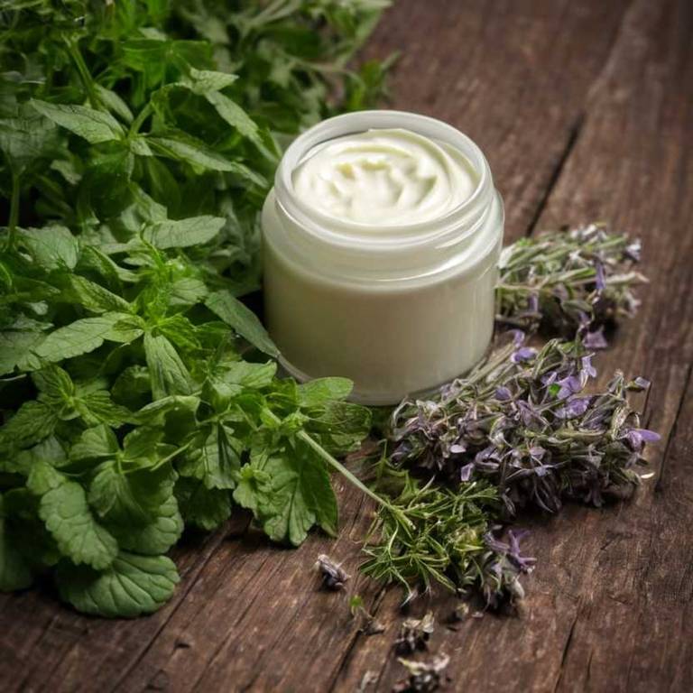 herbal creams for dry-hair Melissa officinalis