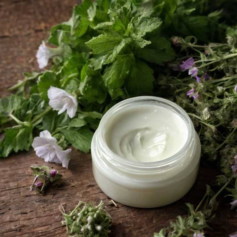 herbal creams for dry-lips Althaea officinalis