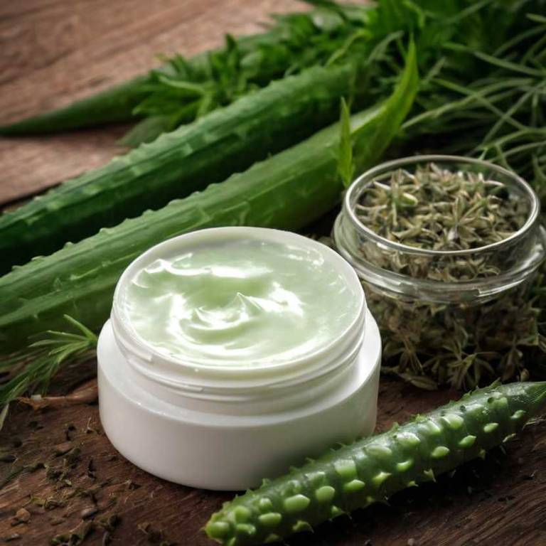 herbal creams for dry-nose Aloe vera