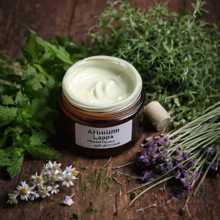 herbal creams for eczema Arctium lappa