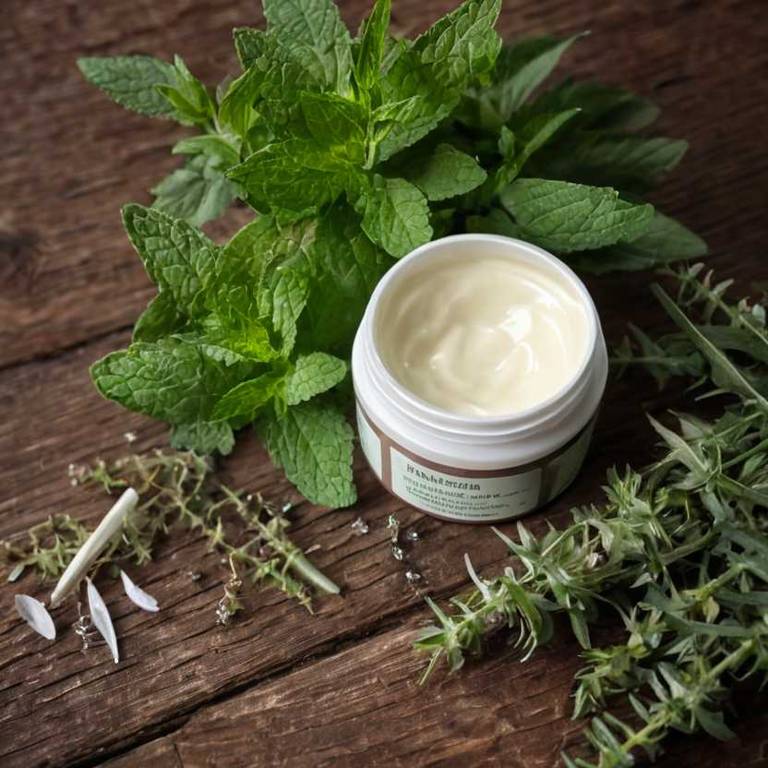 herbal creams for excessive-sweating Mentha x piperita