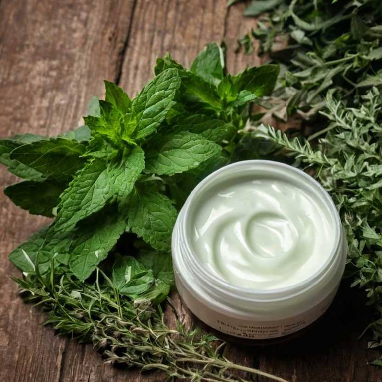 herbal creams for eye-floaters Mentha x piperita