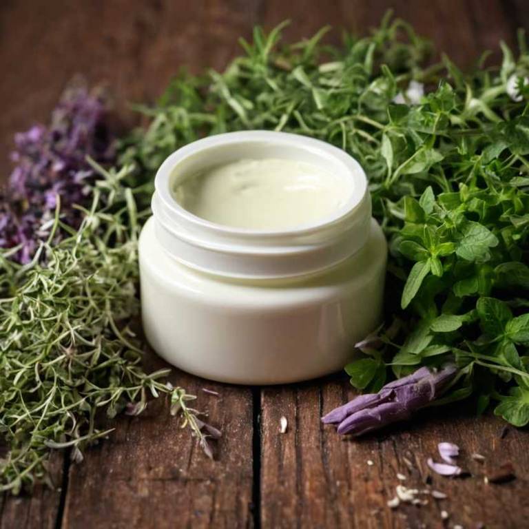 herbal creams for eye-twitching Thymus vulgaris