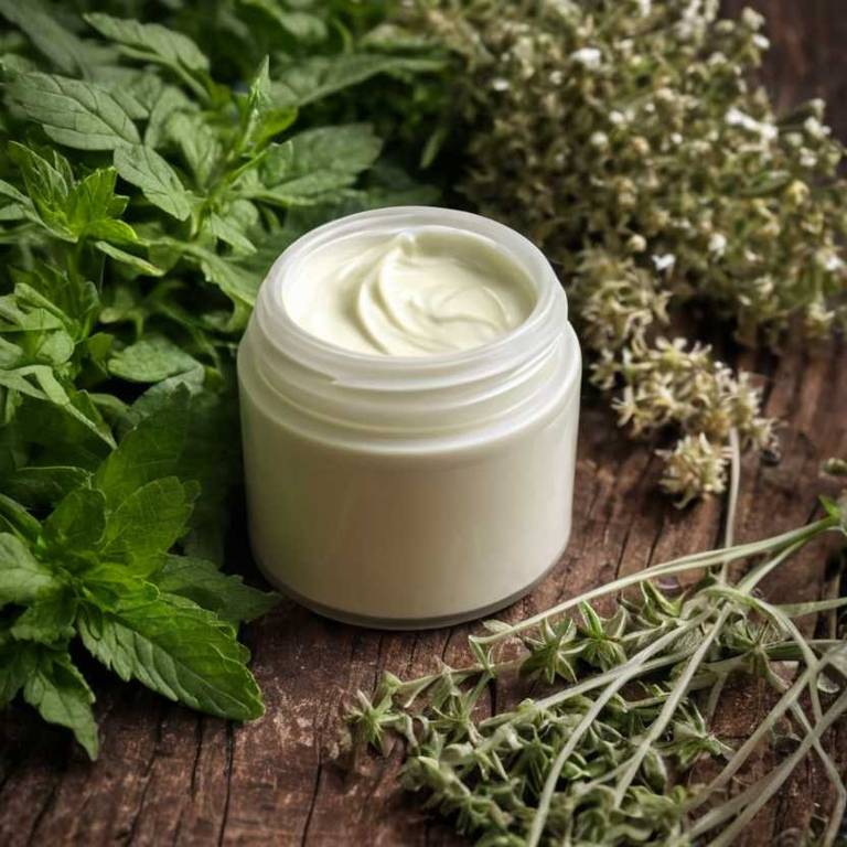 herbal creams for feverish-feeling Eupatorium perfoliatum