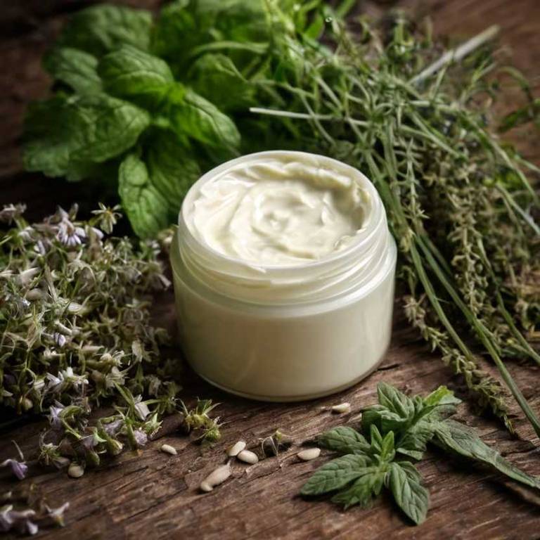 herbal creams for fluid-retention Plantago major