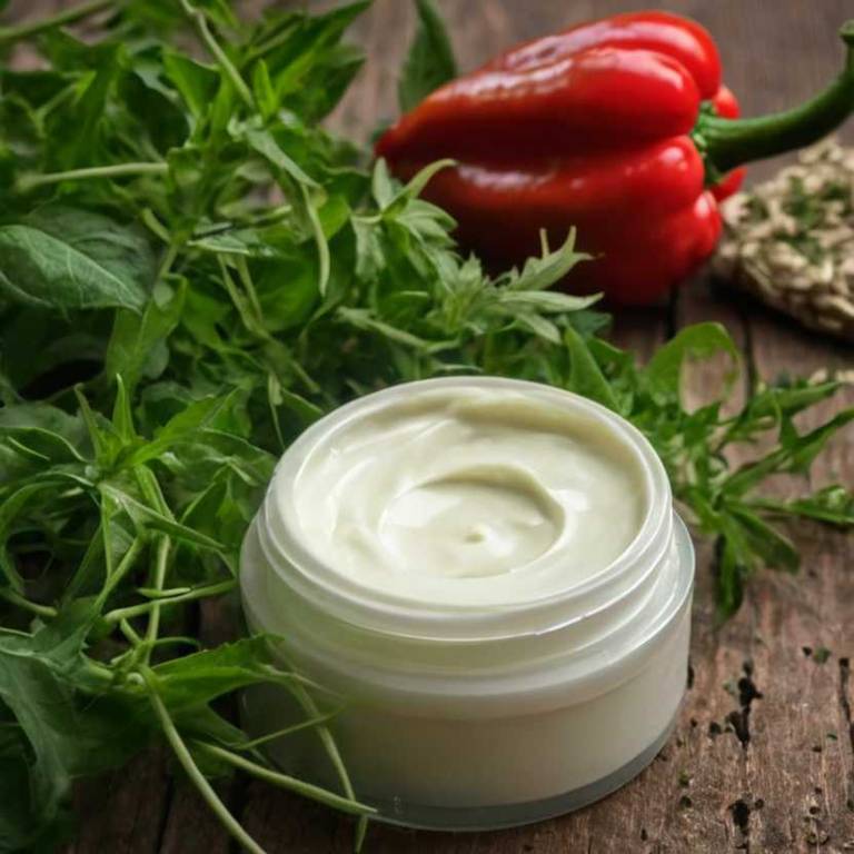 herbal creams for frozen-shoulder Capsicum annuum