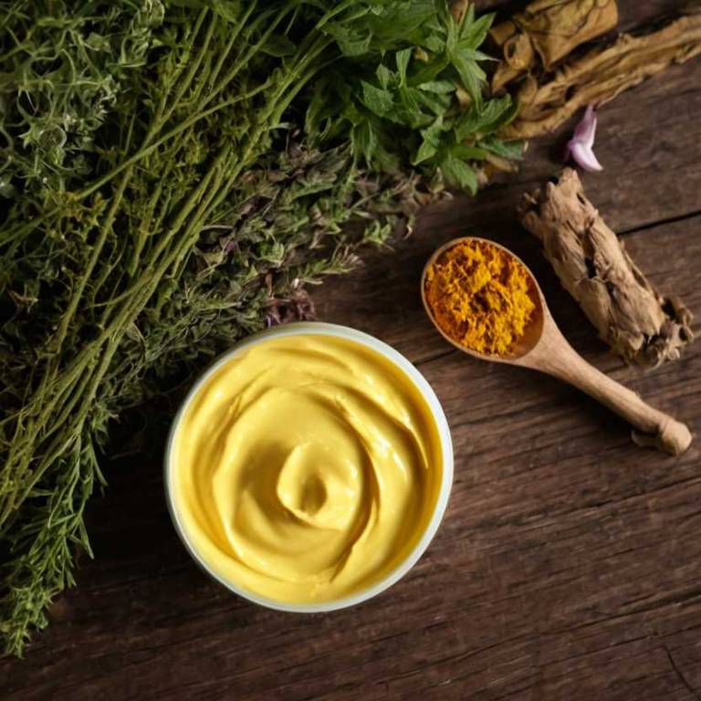 herbal creams for glowing-skin Curcuma longa