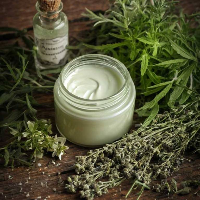 herbal creams for jaw-lock Artemisia absinthium