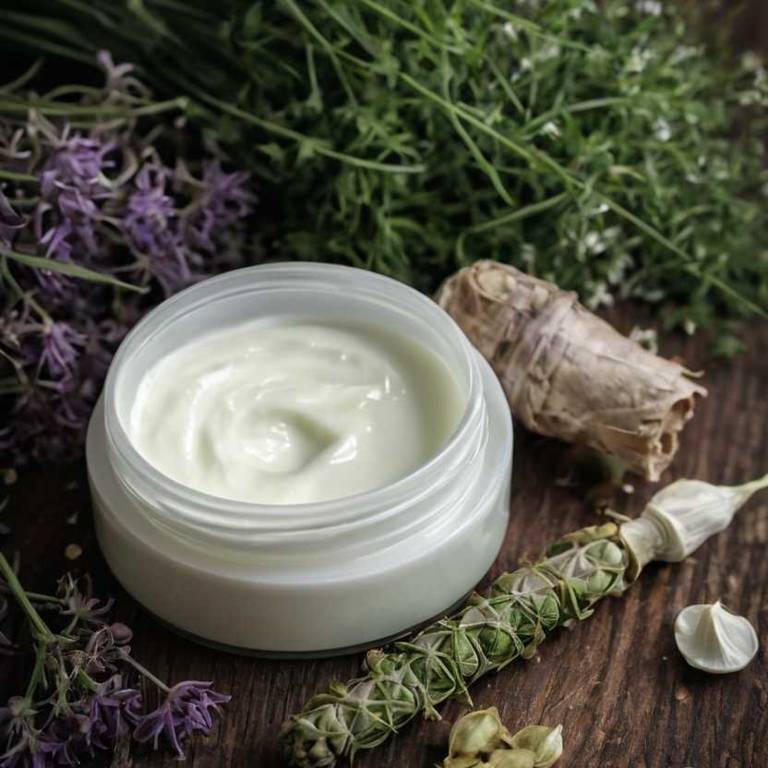 herbal creams for jellyfish-sting Allium sativum