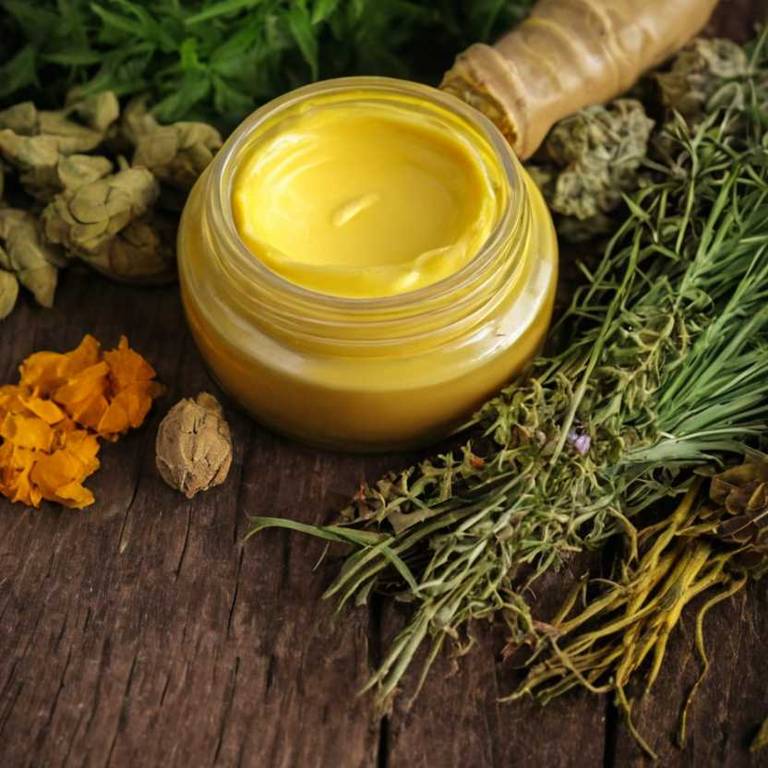 herbal creams for jellyfish-sting Curcuma longa