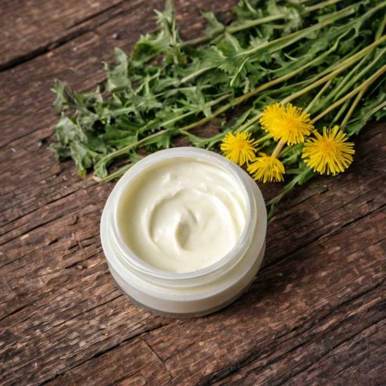 herbal creams for lymph-node-swelling Taraxacum officinale