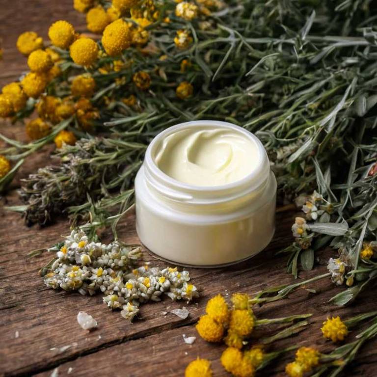 herbal creams for neck-pain Helichrysum italicum