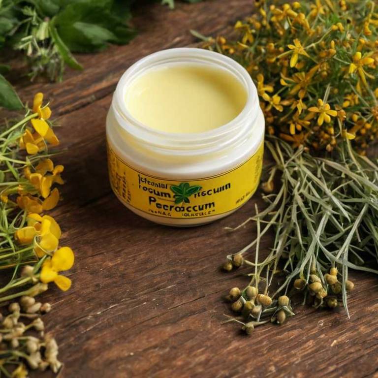 herbal creams for open-pores Hypericum perforatum