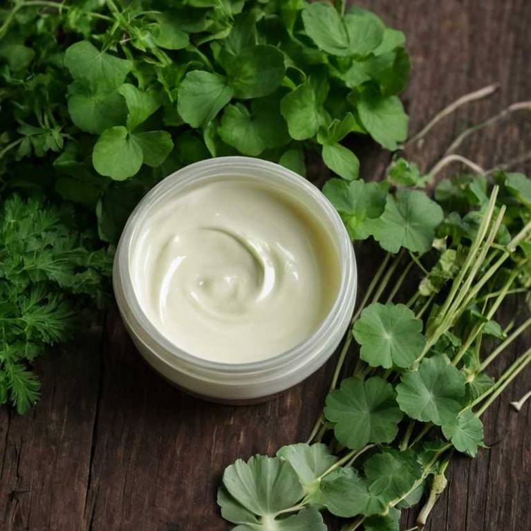 herbal creams for open-wounds Centella asiatica