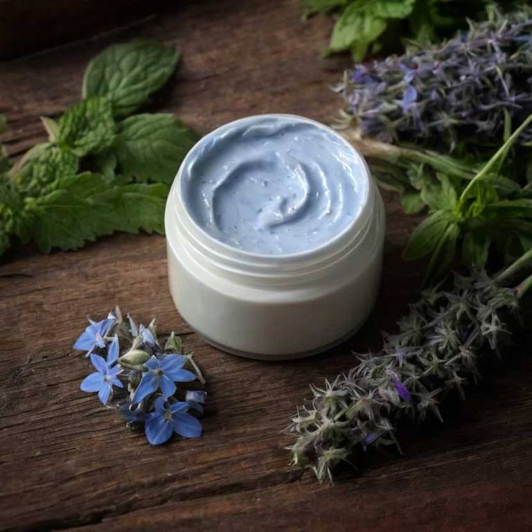 herbal creams for painful-swallowing Borago officinalis