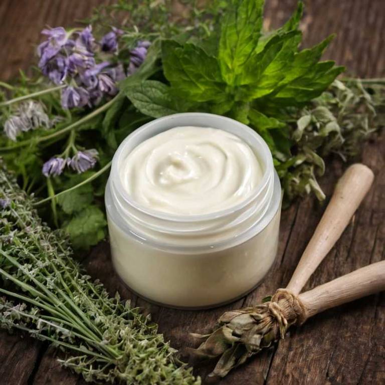 herbal creams for rashes Plantago major