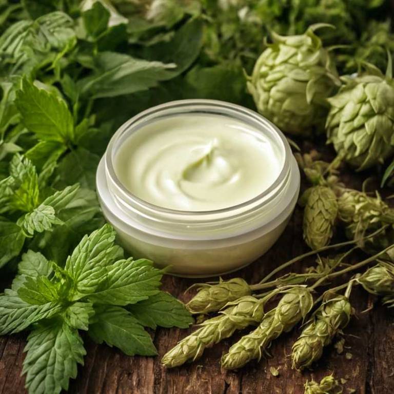 herbal creams for sleep-deprivation Humulus lupulus