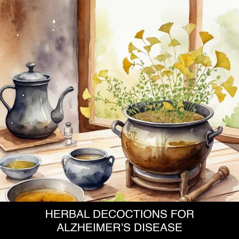 herbal decoctions for alzheimer-disease overview