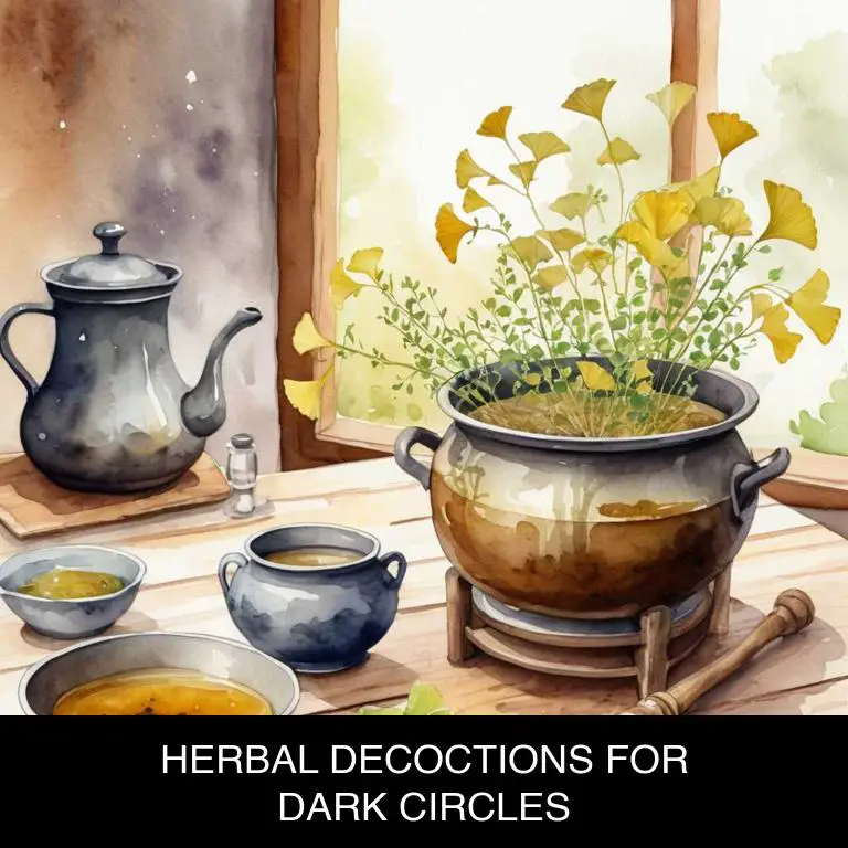 herbal decoctions for dark-circles overview