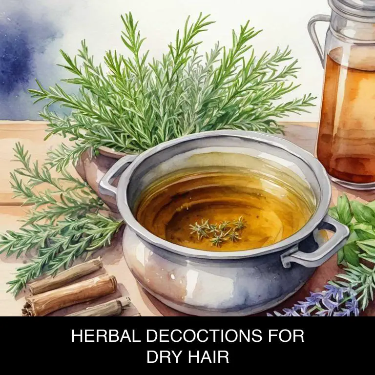 herbal decoctions for dry-hair overview