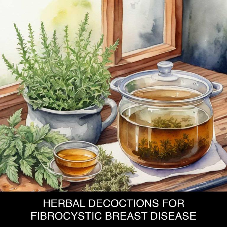 herbal decoctions for fibrocystic-breast-disease overview