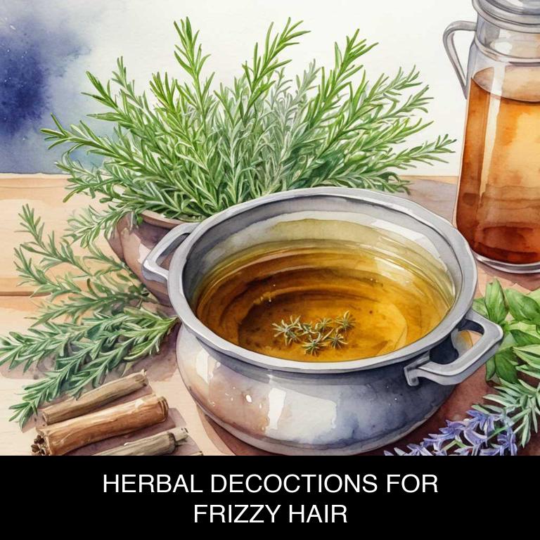 herbal decoctions for frizzy-hair overview