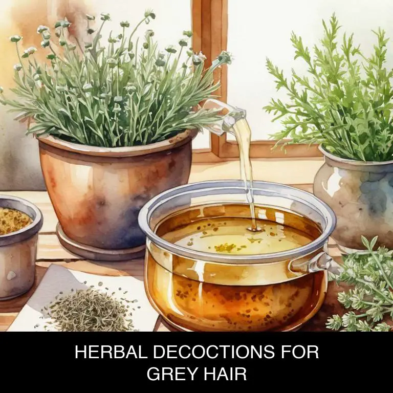 herbal decoctions for grey-hair overview