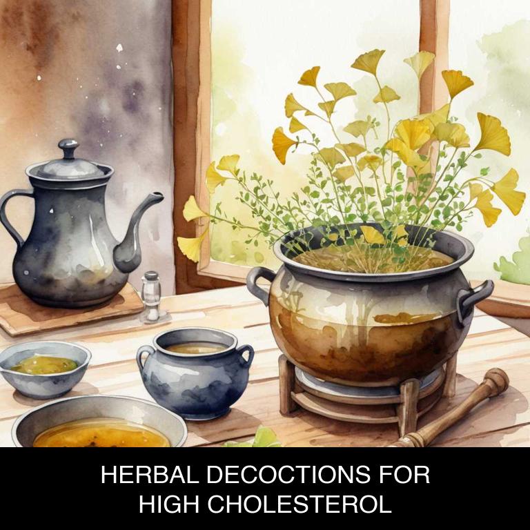 herbal decoctions for high-cholesterol overview