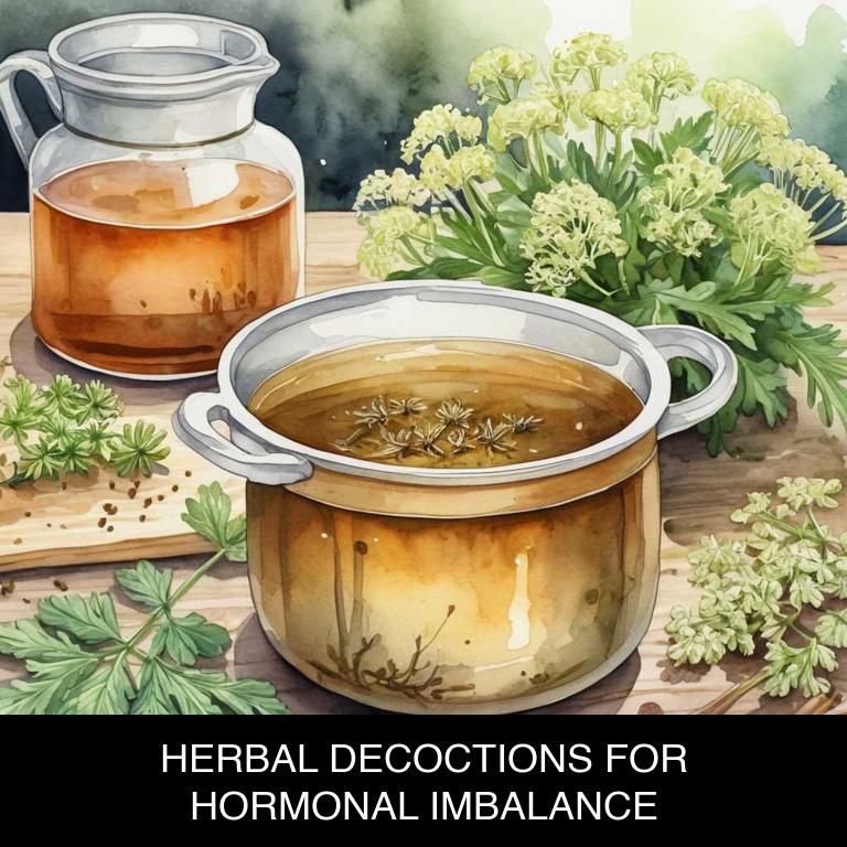 herbal decoctions for hormonal-imbalance overview