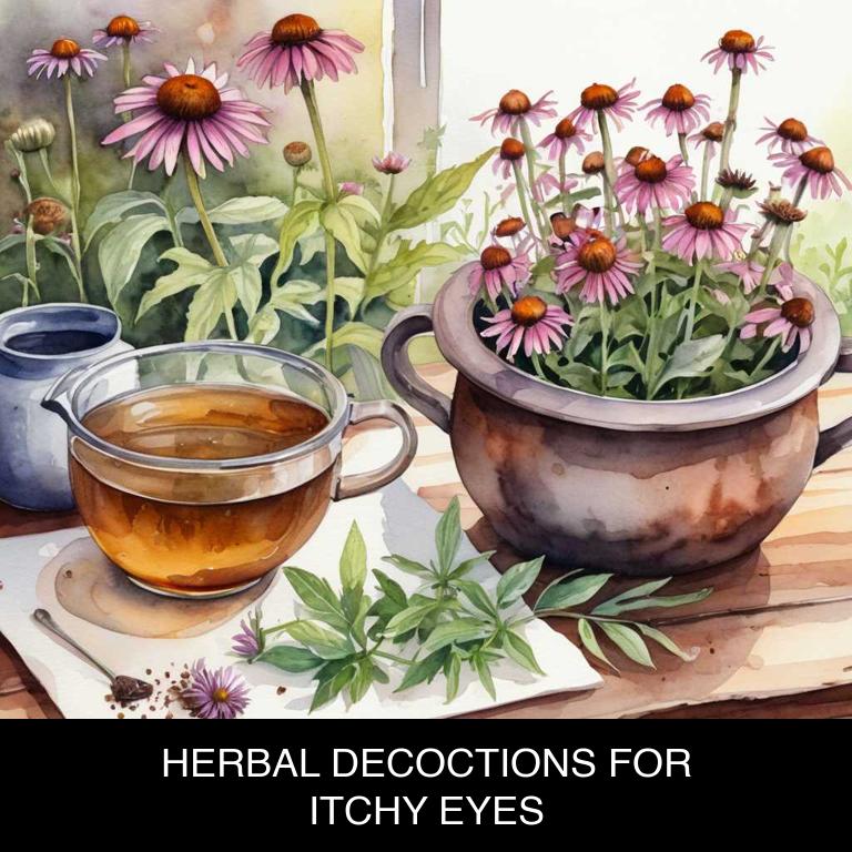 herbal decoctions for itchy-eyes overview