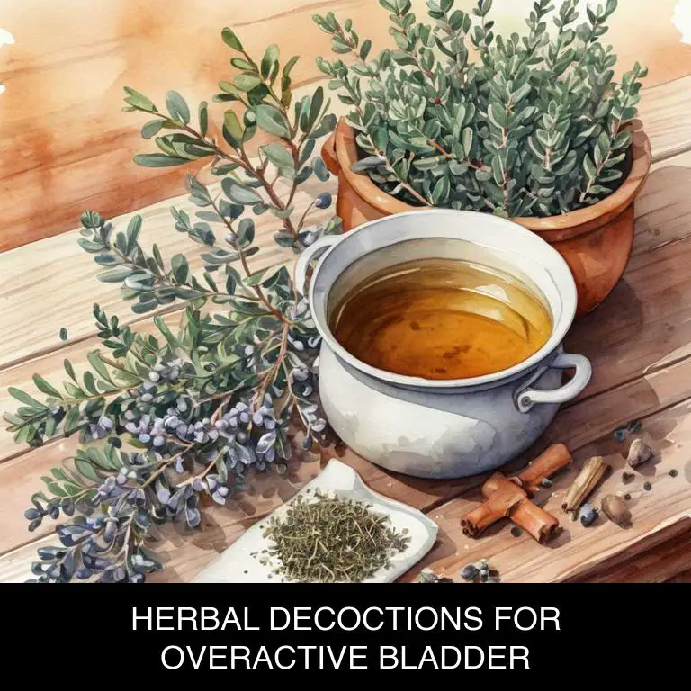 herbal decoctions for overactive-bladder overview