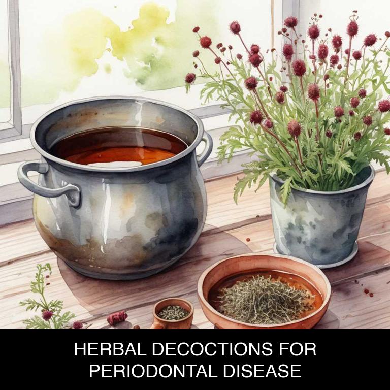 herbal decoctions for periodontal-disease overview