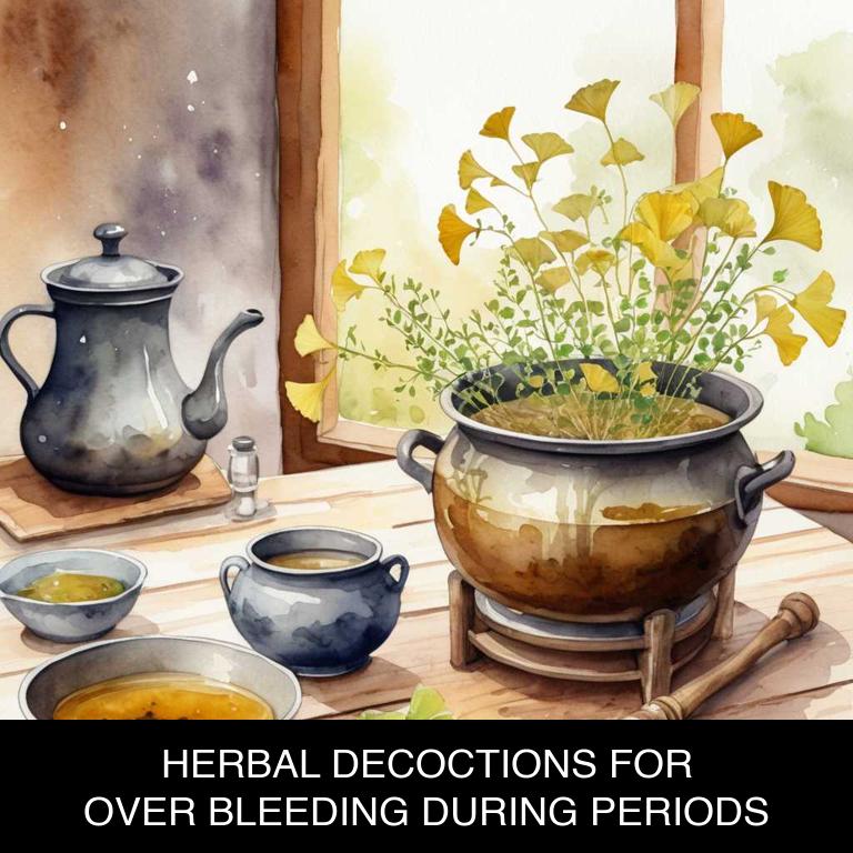 herbal decoctions for periods-over-bleeding overview