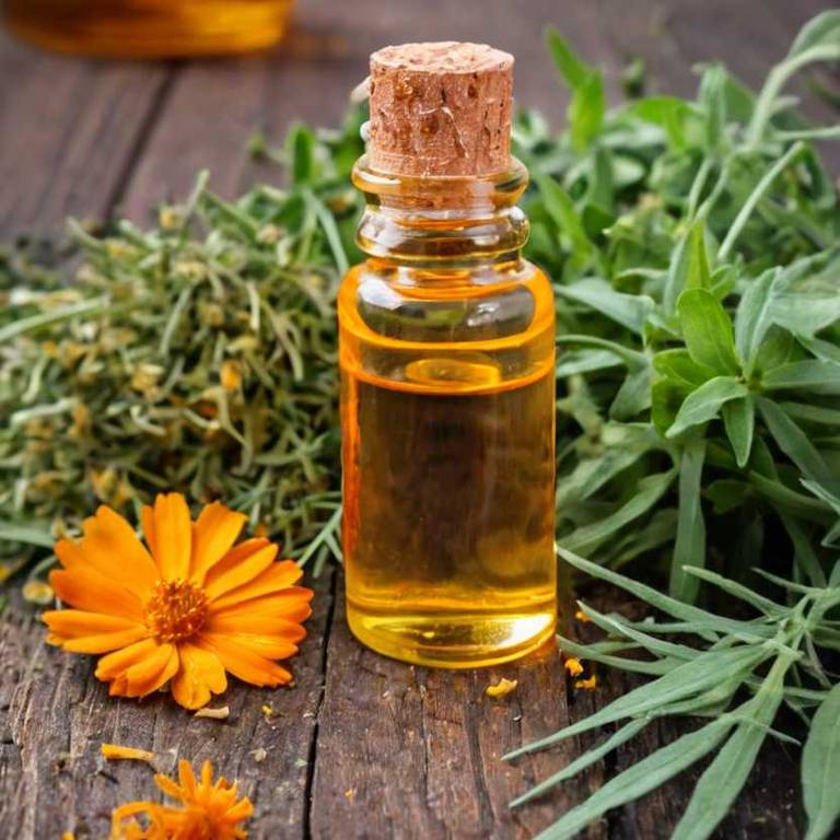 herbal essential-oils for baldness Calendula officinalis