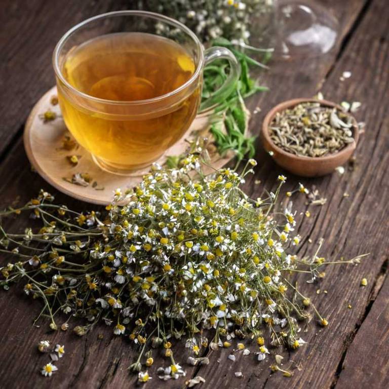 herbal teas for acne Matricaria chamomilla