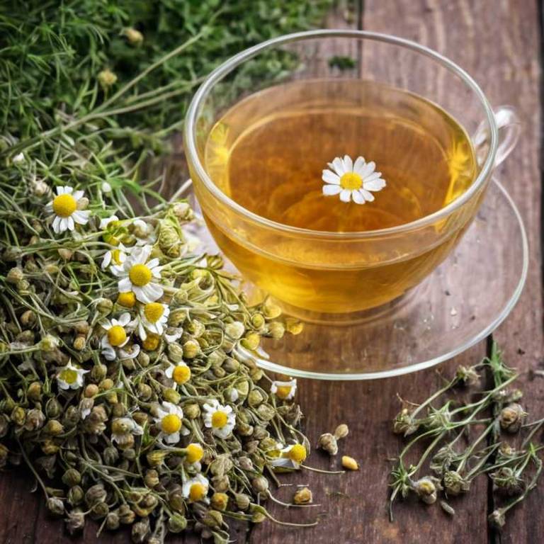 herbal teas for akylosing-spondylitis Matricaria chamomilla