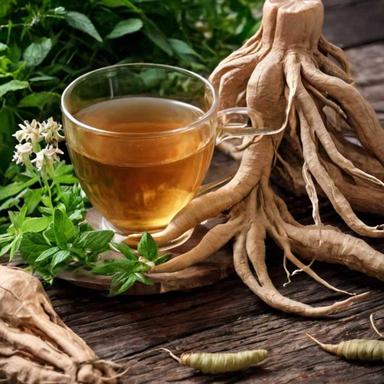 herbal teas for altitude-sickness Panax ginseng