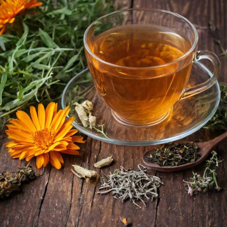 herbal teas for athlete-foot Calendula officinalis