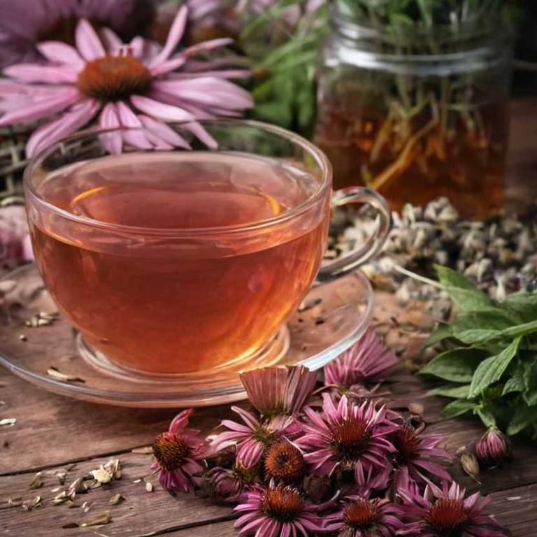 herbal teas for athlete-foot Echinacea purpurea