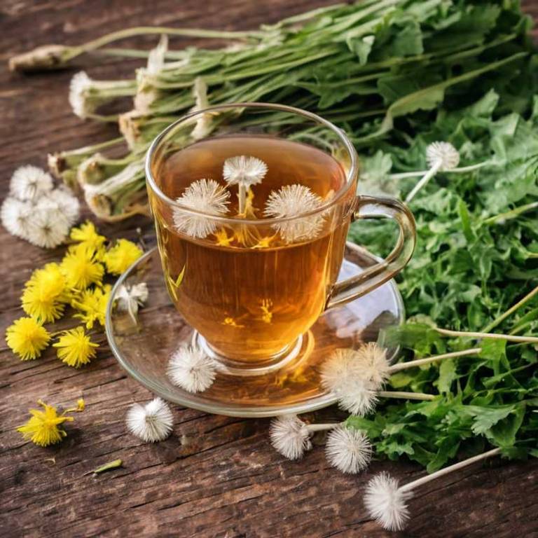 herbal teas for athlete-foot Taraxacum officinale