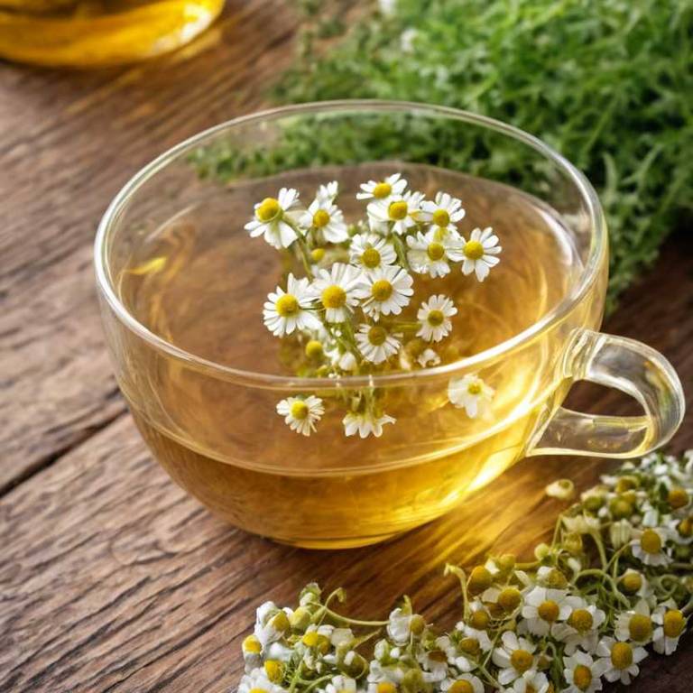 herbal teas for back-pain Tanacetum parthenium