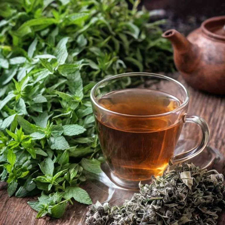 herbal teas for bad-breath Mentha x piperita