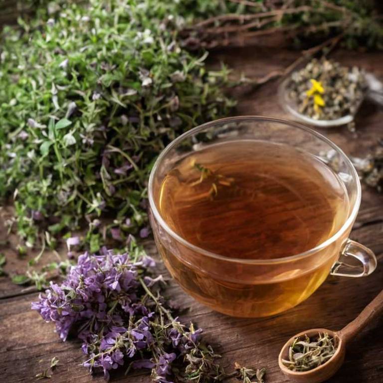 herbal teas for bad-breath Thymus vulgaris